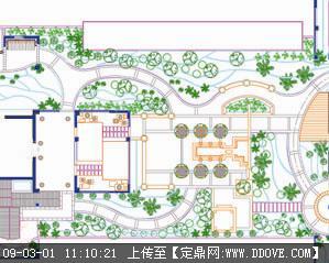 某小区绿化种植设计的下载地址,园林施工详图,种植,.