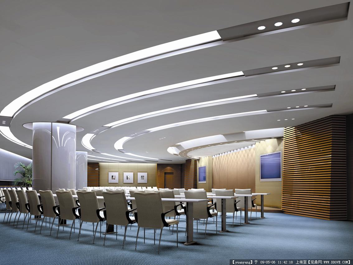 广州国税局综合办公楼室内装饰设计效果图()