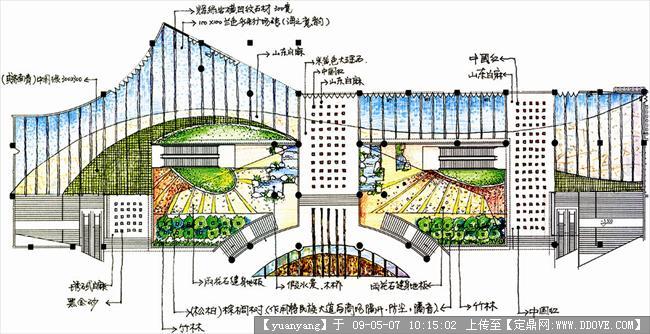 南宁金湖商业广场装修设计方案-平面图