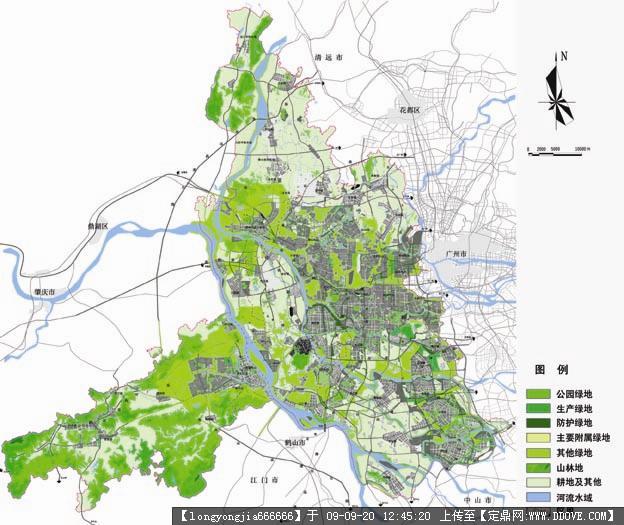 佛山市城市绿地系统规划方案JPG格式的图片浏