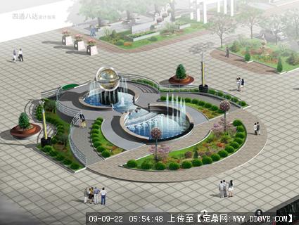市民休闲文化广场景观方案