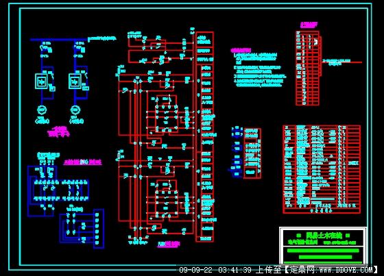 喷淋泵接线原理图的下载地址,电气原理,设备控制图