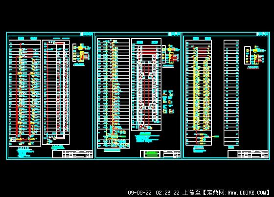 高层商住楼弱电系统图_土木在线; 商住楼弱电系统图; 消防弱电图例