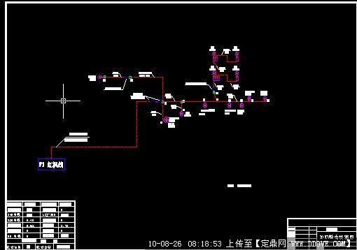 某10kv配网线路平面图