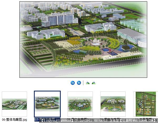保定新区城市规划设计方案效果图()