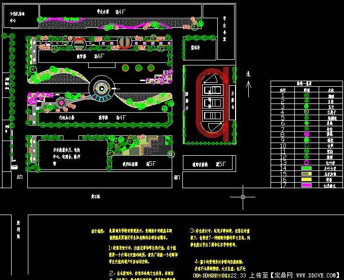 学校校园景观设计方案及设计说明()