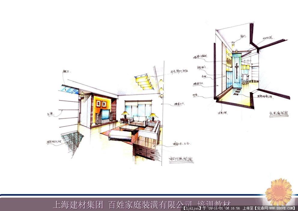 建筑装饰装修手绘