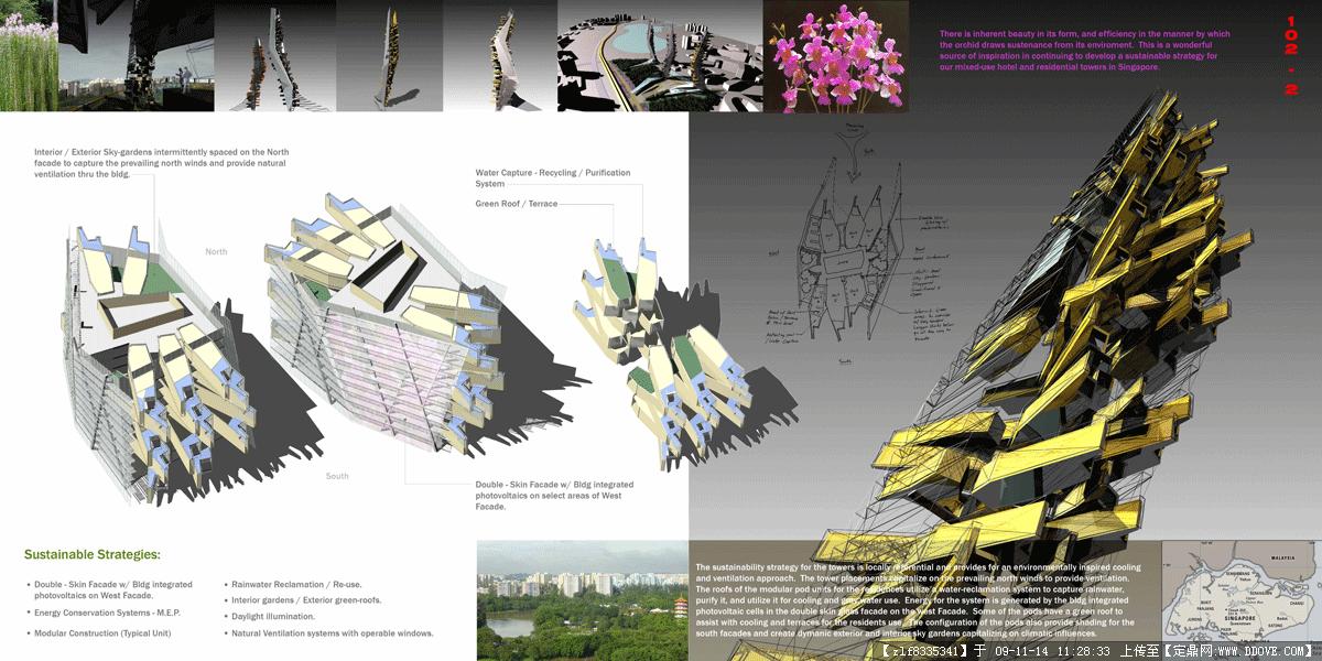 skyscraper competition建筑设计竞赛作品集锦42张展板