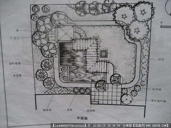 庭院设计经典(平面图,效果图)