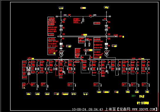 35kv变电所一次系统图的下载地址,公共建筑,电站,变电所