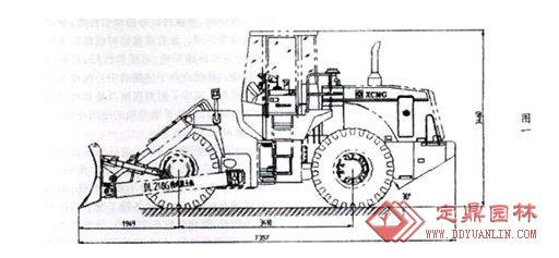dl210g轮胎式推土机