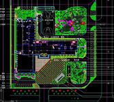 电力科研楼绿化施工方案CAD施工图纸