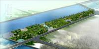 丹江公园改造项目鸟瞰效果图