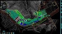 瑞安市某广场景观建筑施工方案全套CAD施工图