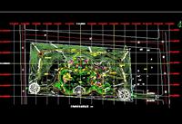某生态园景观设计方案CAD总平面图