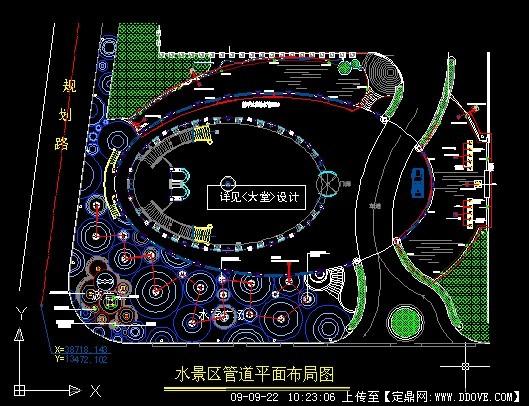 江味ǘν 定鼎园林 园林施工详图 园林水景