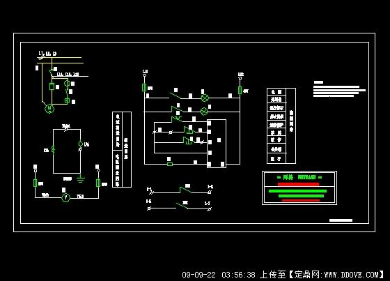 软启动器一拖二图纸图片