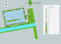 厂区一期景观工程绿化方案彩平图