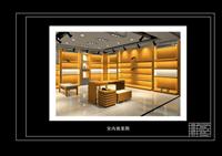 专卖店商业空间室内装饰方案CAD施工图纸