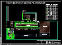 高强瓦楞纸扩建工程绿化方案CAD平面图