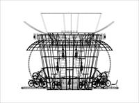 自行车展示厅3DMAX模型素材