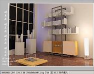 书房室内装饰方案效果图＋3DMAX模型源文件