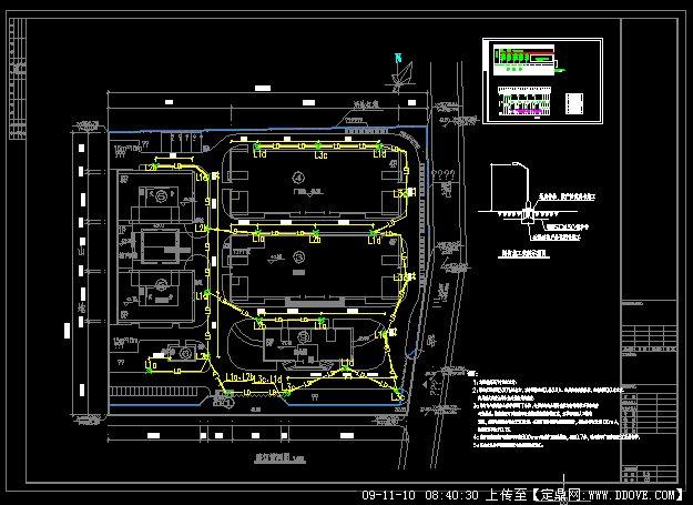 厂区路灯布置图