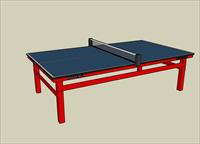 乒乓球台SU(草图大师)模型