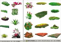 PSD植物花草贴图集素材
