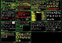 cad 素材图块综合