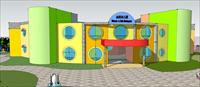 小区幼儿园建筑设计效果图片