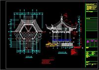 古建亭子施工详图